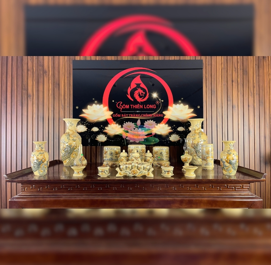 Lý do sử dụng đồ thờ lưu ly gọi là bàn thờ cao cấp
